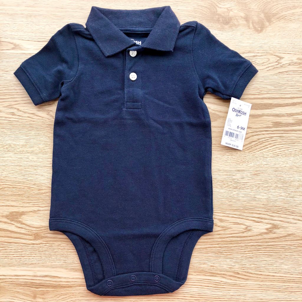 Bodysuit kiểu polo tay ngắn