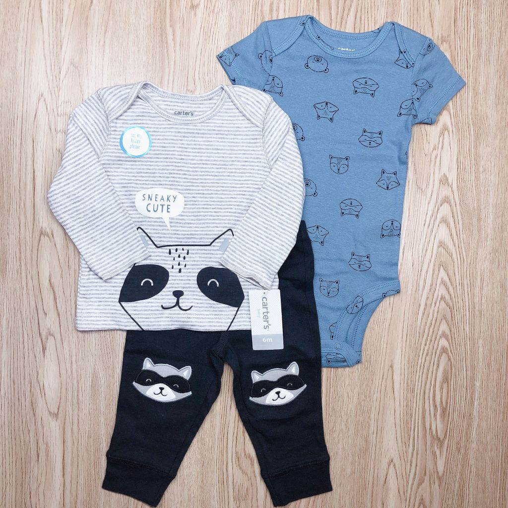 Set 3 món áo kèm quần