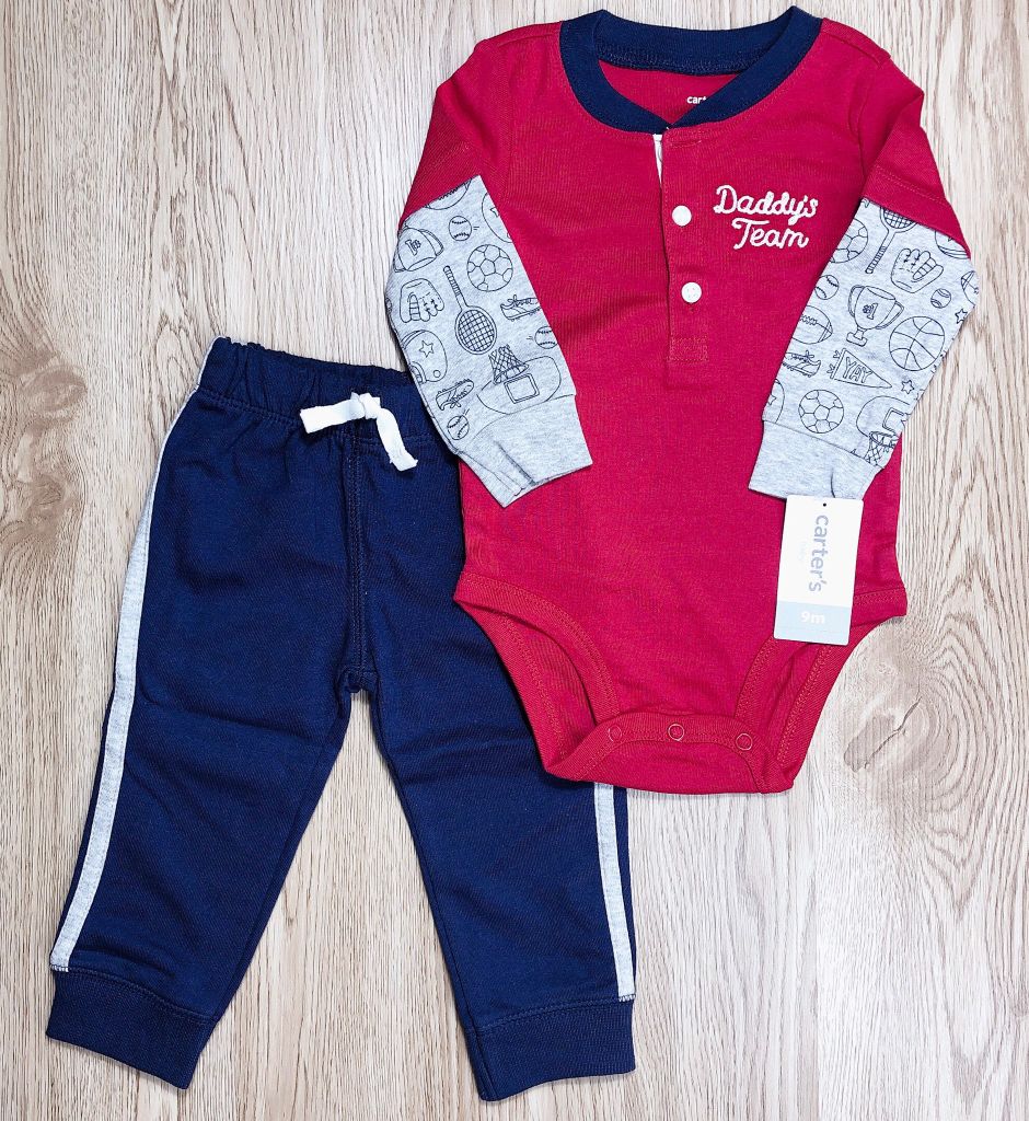 Set 2 món bodysuit kèm quần