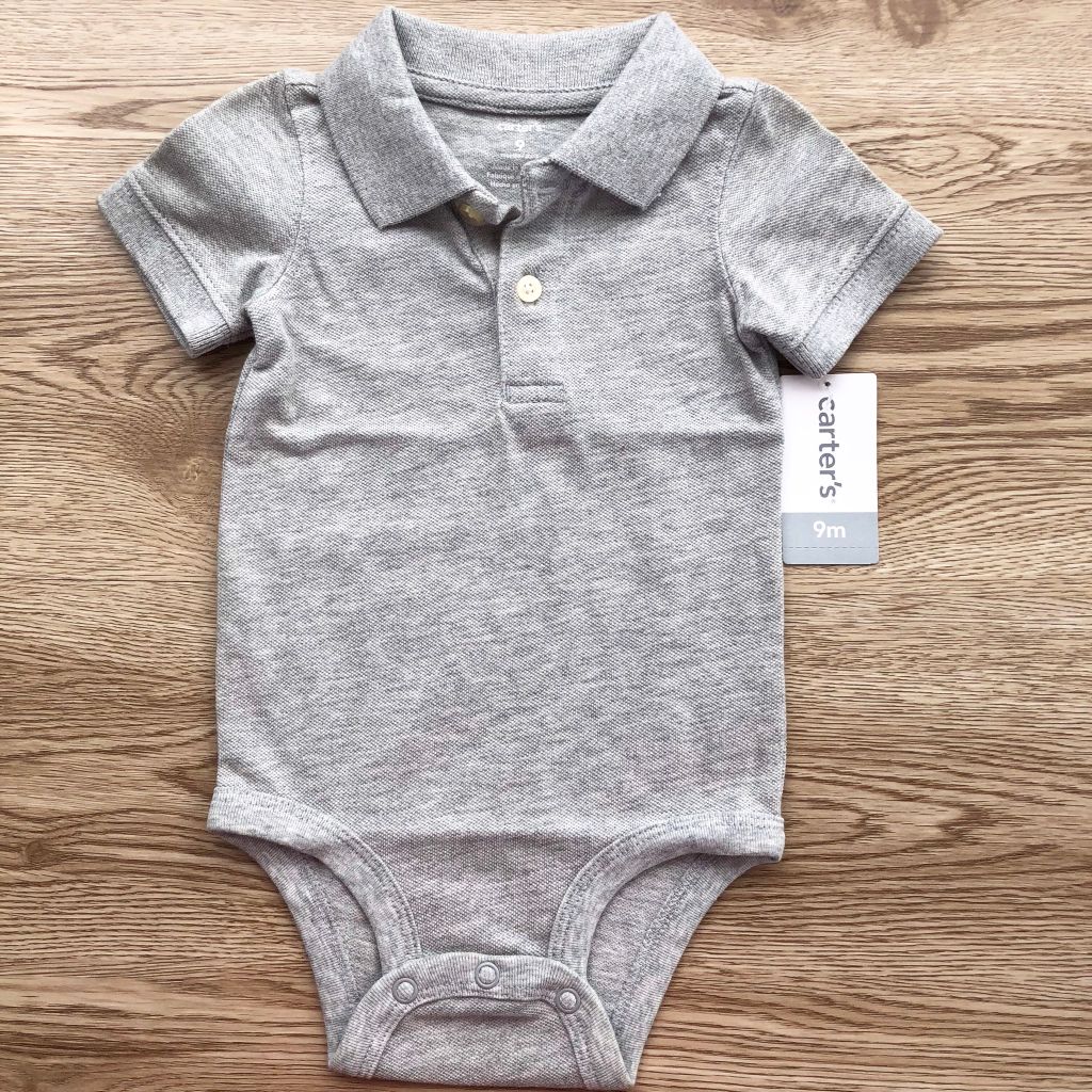 Bodysuit kiểu polo tay ngắn