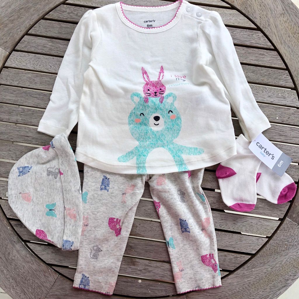 Set 4 món áo kèm quần
