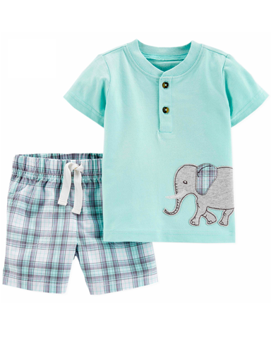 Set 2 món áo kèm quần short