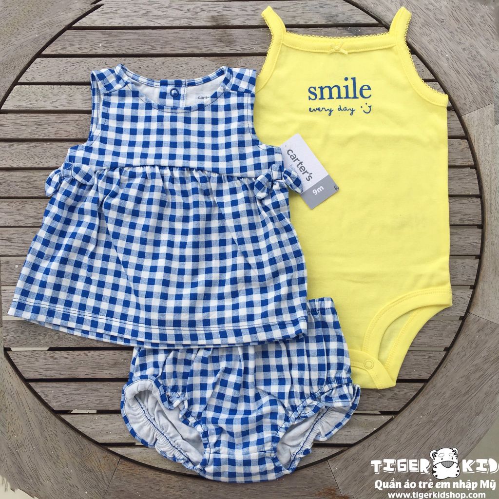 Set 3 món bodysuit kèm quần short