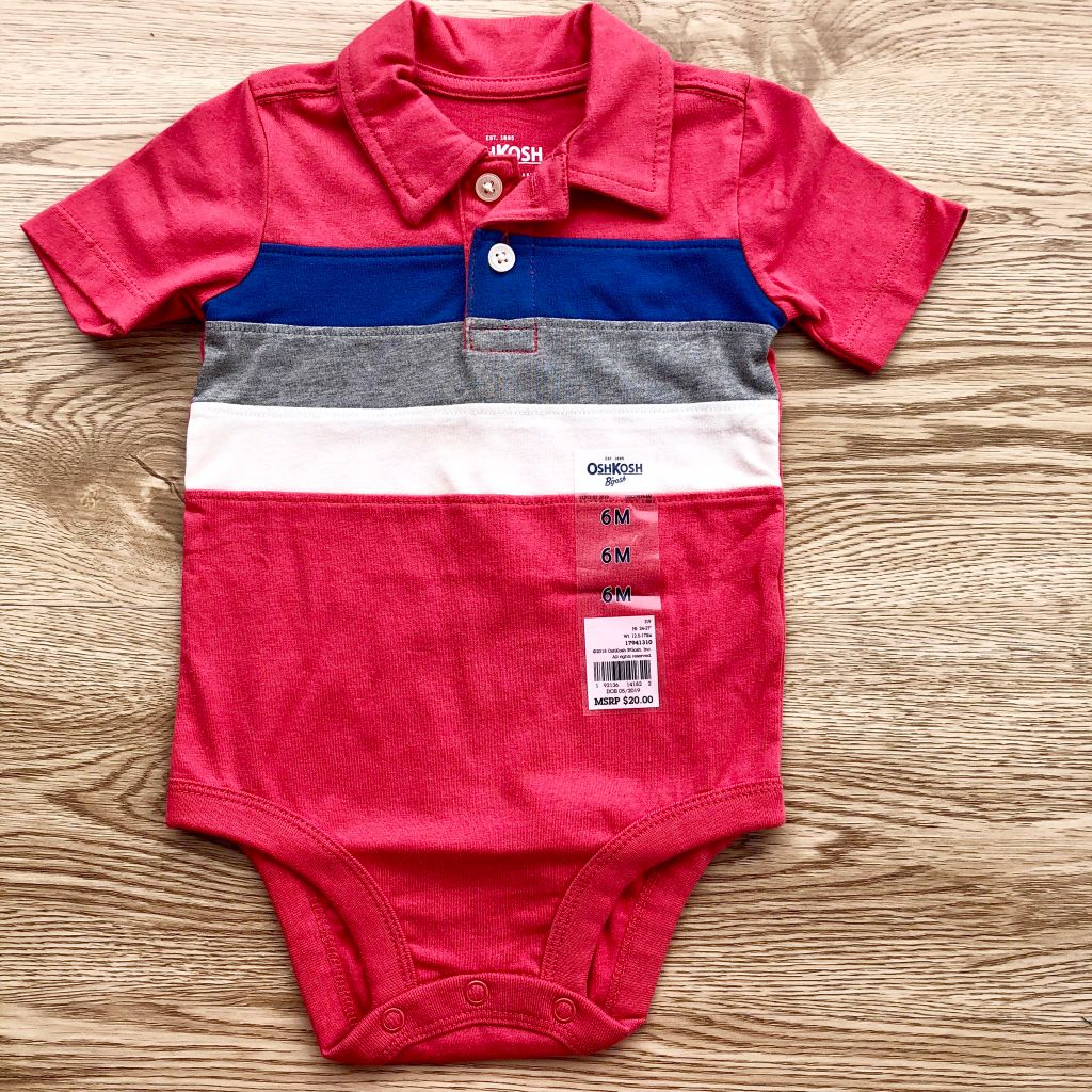 Bodysuit kiểu polo tay ngắn
