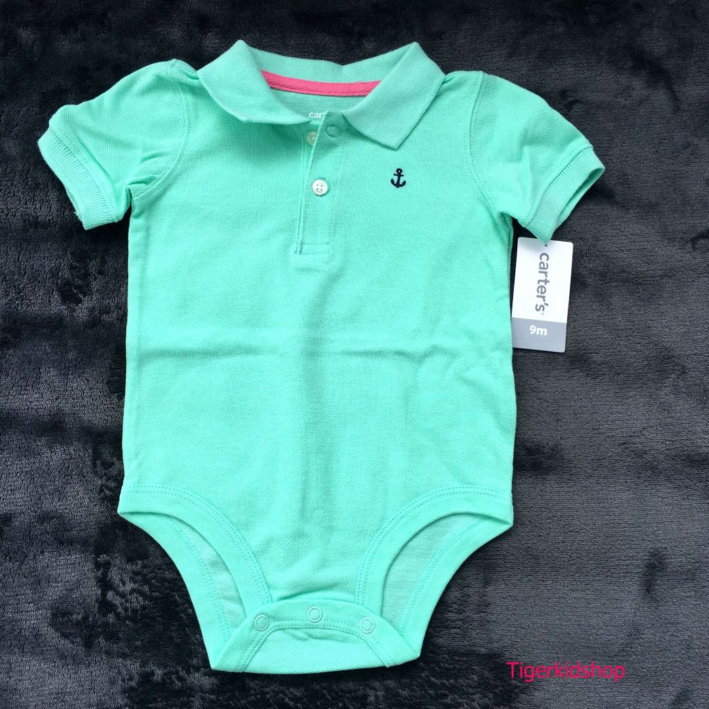 Bodysuit kiểu polo tay ngắn
