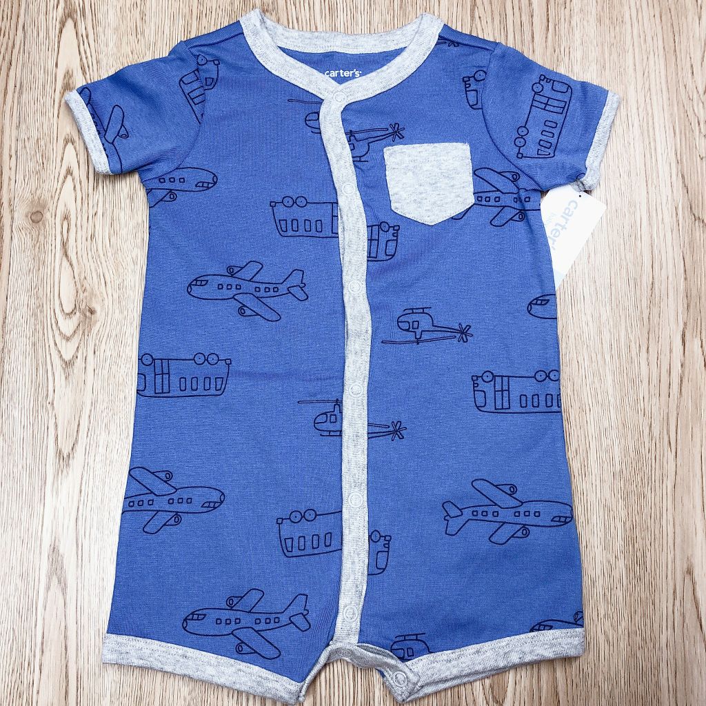Romper áo liền quần cotton