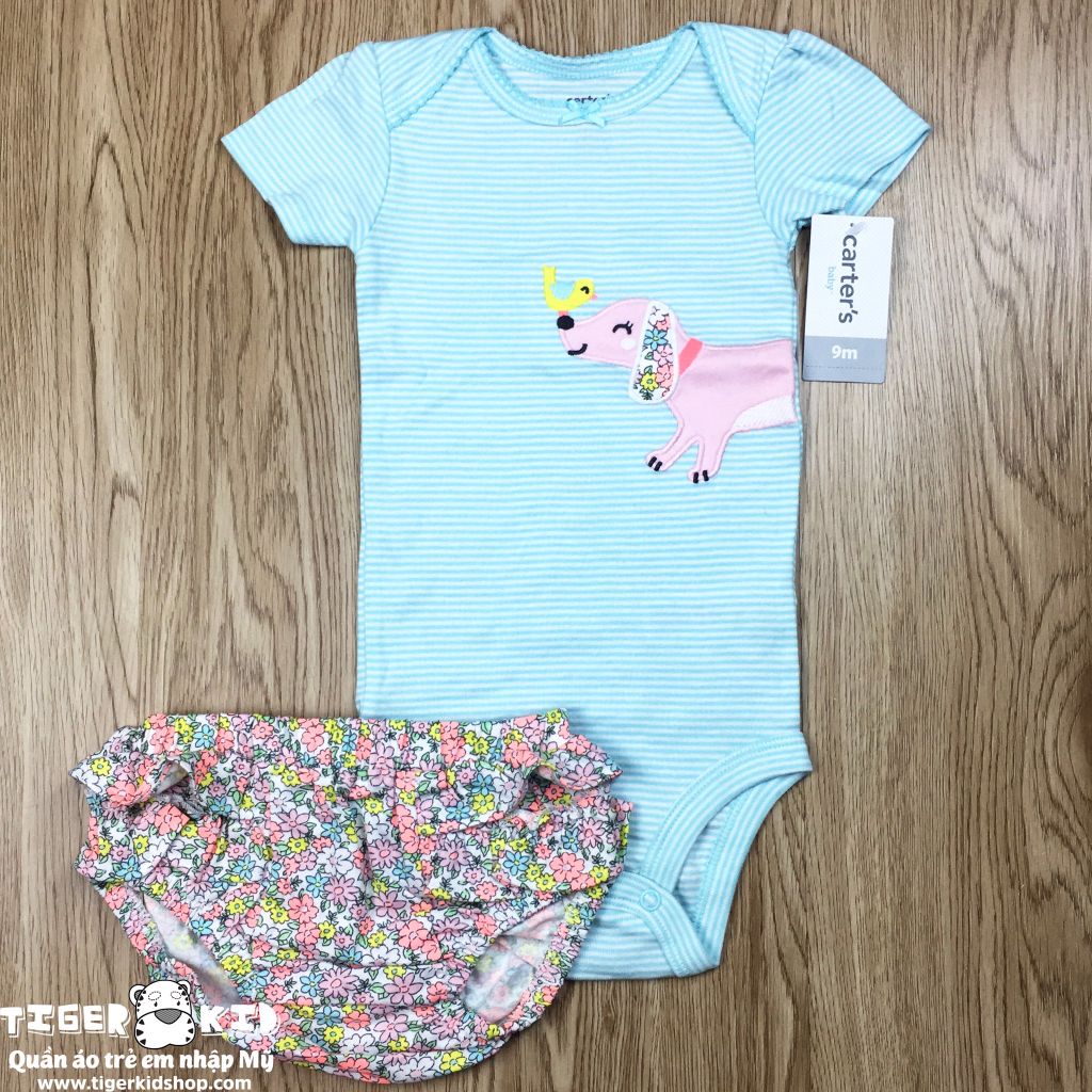 Set 2 món bodysuit kèm quần short