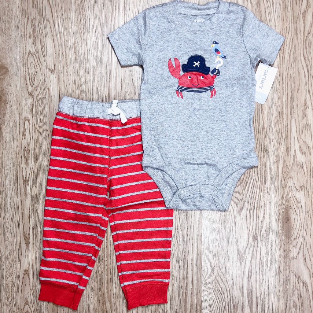 Set 2 món bodysuit kèm quần