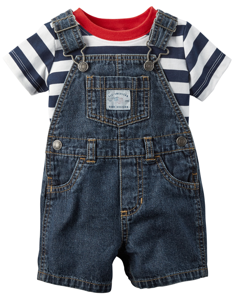 Bộ Yếm kèm áo Carter’s nhập Mỹ 3M-24M
