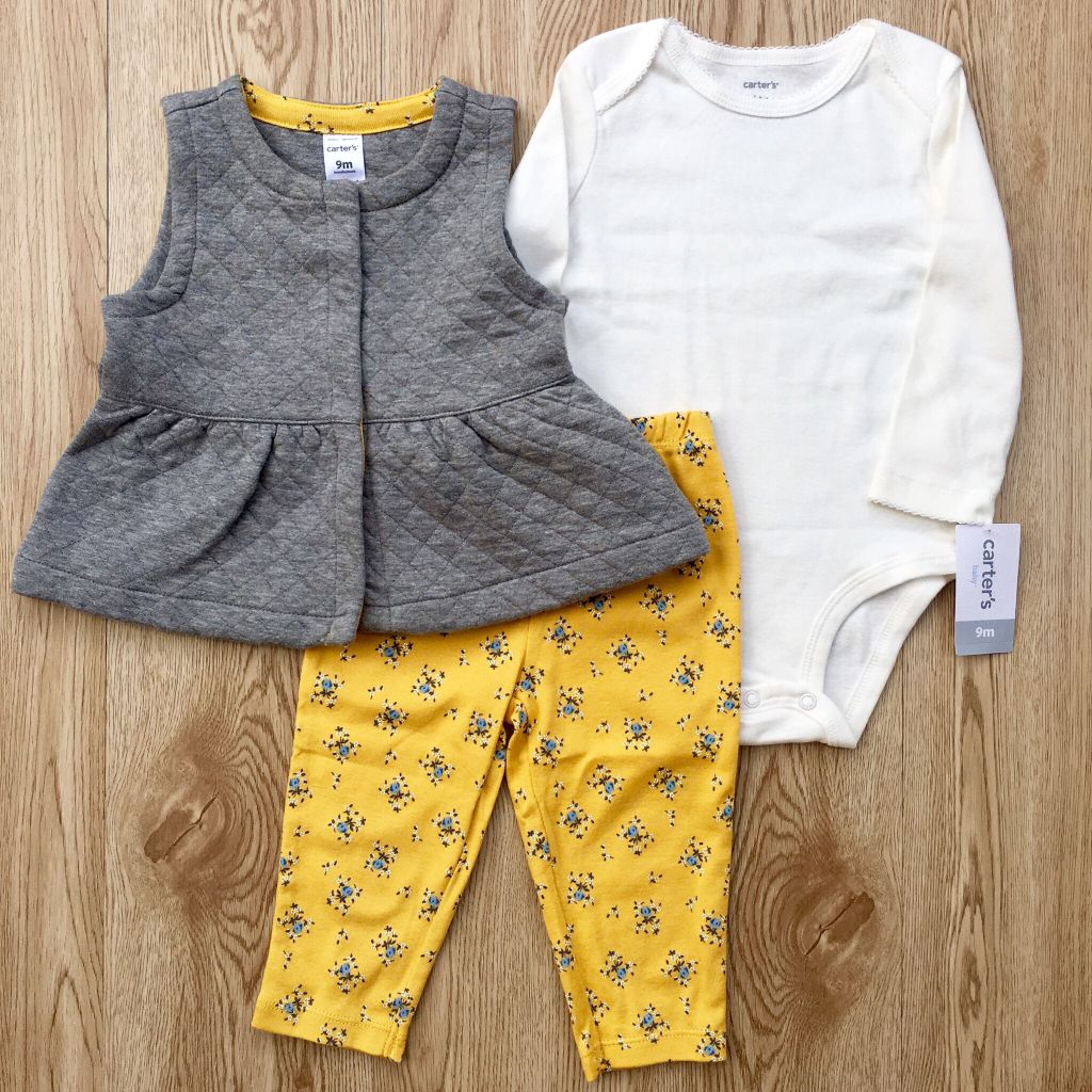 Set 3 món áo khoác kèm quần
