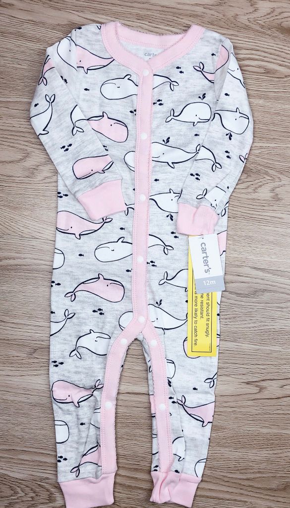 Sleepsuit cotton liền quần không chân