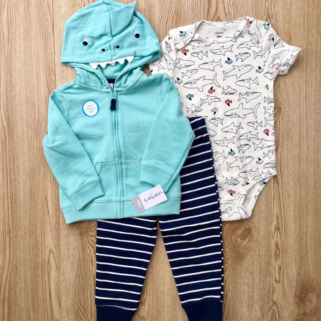 Set 3 món áo khoác kèm quần