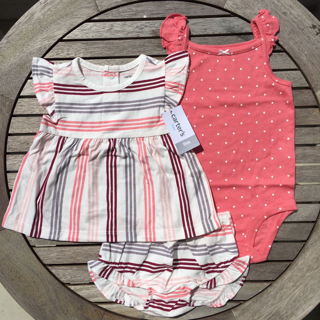Set 3 món bodysuit kèm quần short