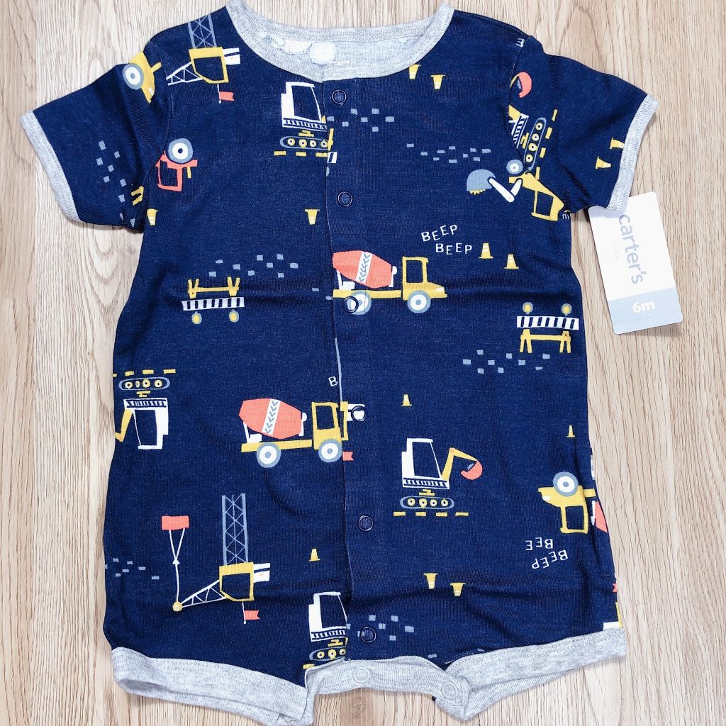 Romper áo liền quần cotton