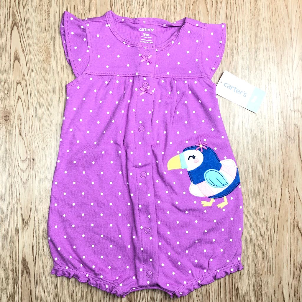 Romper áo liền quần cotton