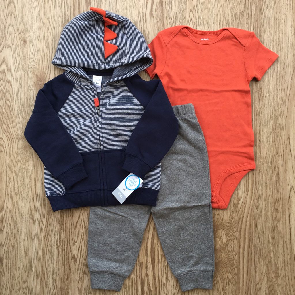 Set 3 món áo khoác kèm quần