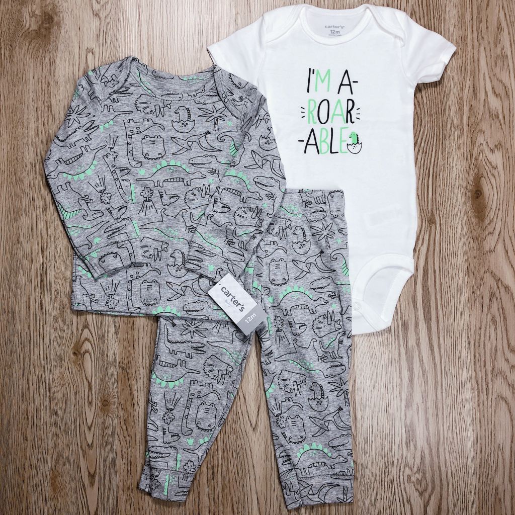 Set 3 món bodysuit kèm quần