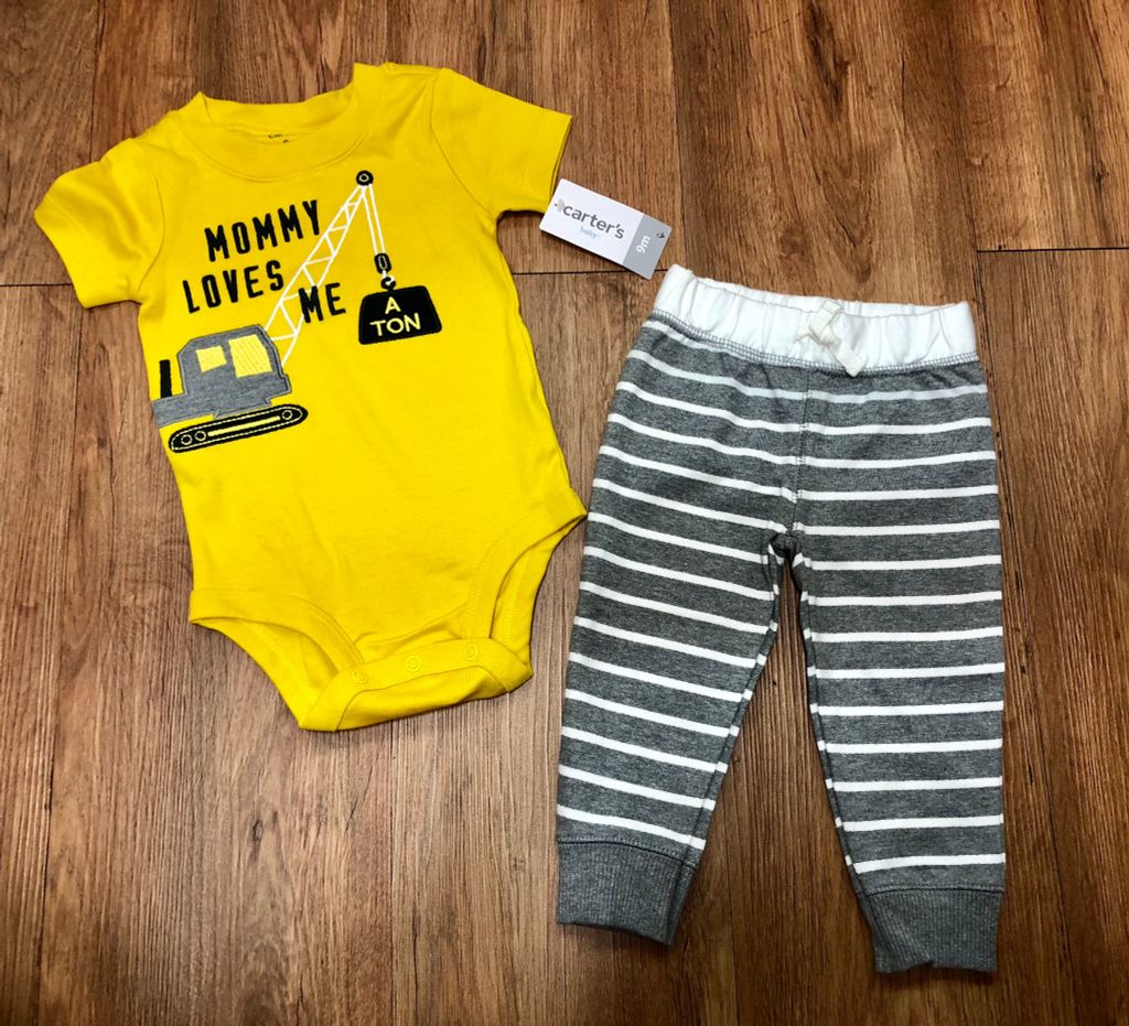 Set 2 món bodysuit kèm quần