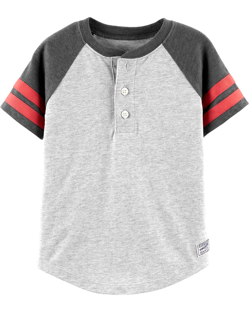 Áo thun cổ henley tay ngắn 25830411 Oshkosh
