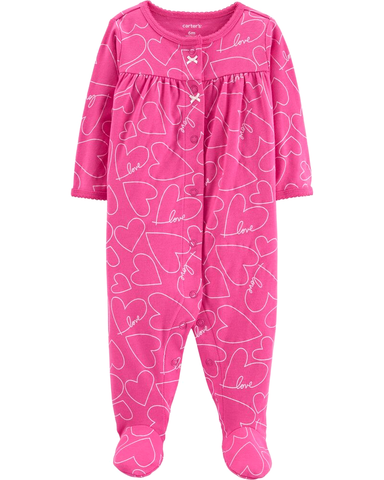 Sleepsuit cotton cài nút