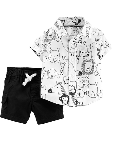 Set 2 món áo kèm quần short