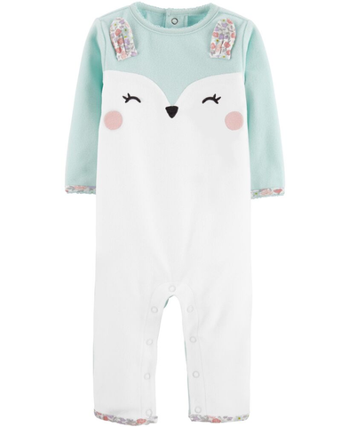 Jumpsuit nỉ bé gái