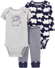 Set 3 bodysuit kèm quần 17645210 Carter's