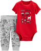 Set 2 món bodysuit kèm quần 16917010 Carter's