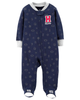 Sleepsuit cotton khoá kéo 115G573 Carter's