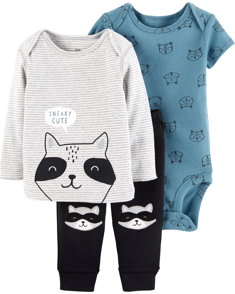 Set 3 món áo kèm quần 126H762 Carter's