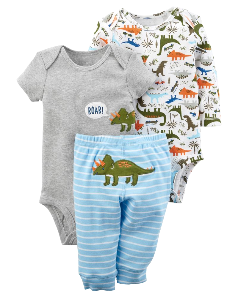 Set 3 bodysuit kèm quần 126H218 Carter's