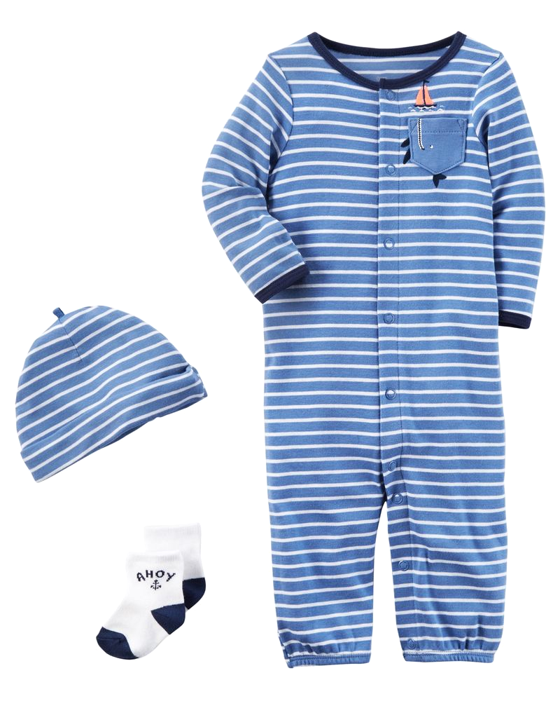 Set 3 món cho bé Take Me Home 126H167 Carter's