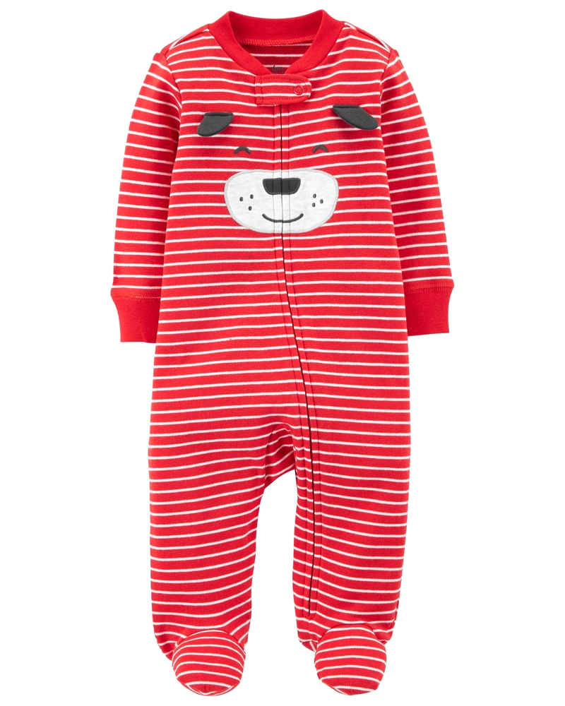 Sleepsuit cotton khoá kéo 115G571 Carter's