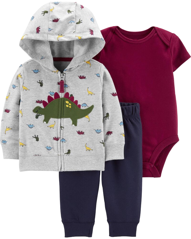 Set 3 món áo khoác kèm quần 18517110 Carter's