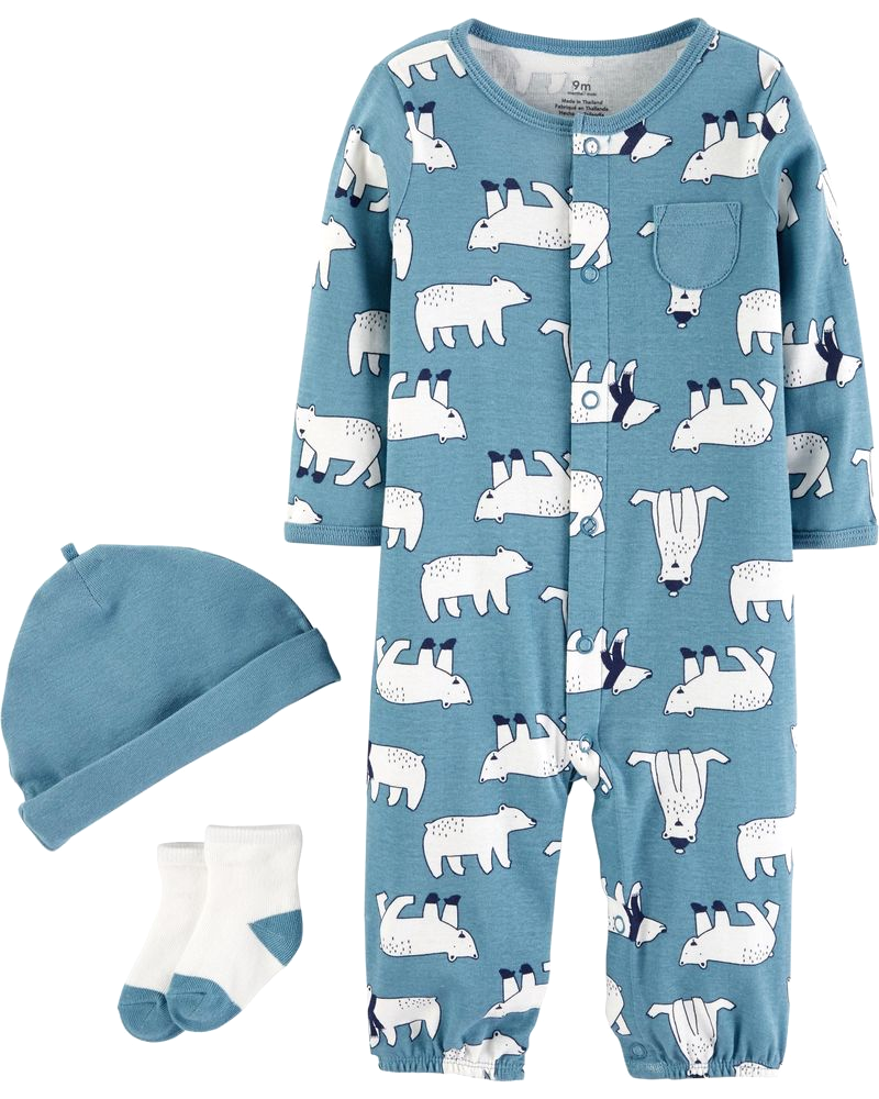 Set 3 món cho bé Take Me Home 126H751 Carter's
