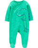 Sleepsuit cotton cài chéo 1H296410 Carter's