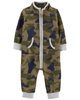 Jumpsuit cotton terry hoạ tiết camo dây kéo 1M198110 Carter's