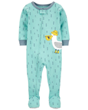 Sleepsuit cotton phôm ôm thêu 3d bồ nông thumbnail_1