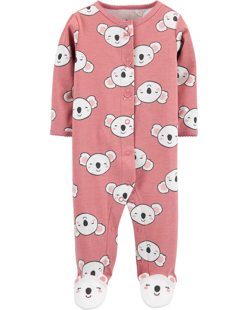 Sleepsuit cotton khoá kéo 19599610 Carter's