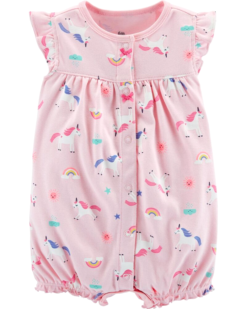 Romper áo liền quần cotton 16556911 Carter's