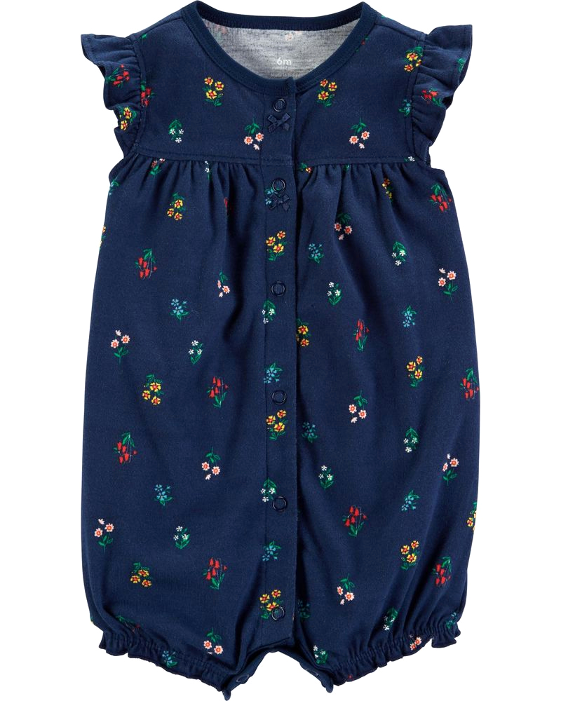 Romper áo liền quần cotton 16234611 Carter's