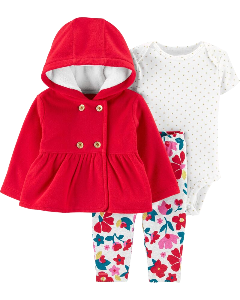 Set 3 món áo khoác kèm quần 18514910 Carter's