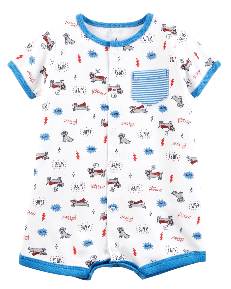 Romper áo liền quần cotton 118H903 Carter's