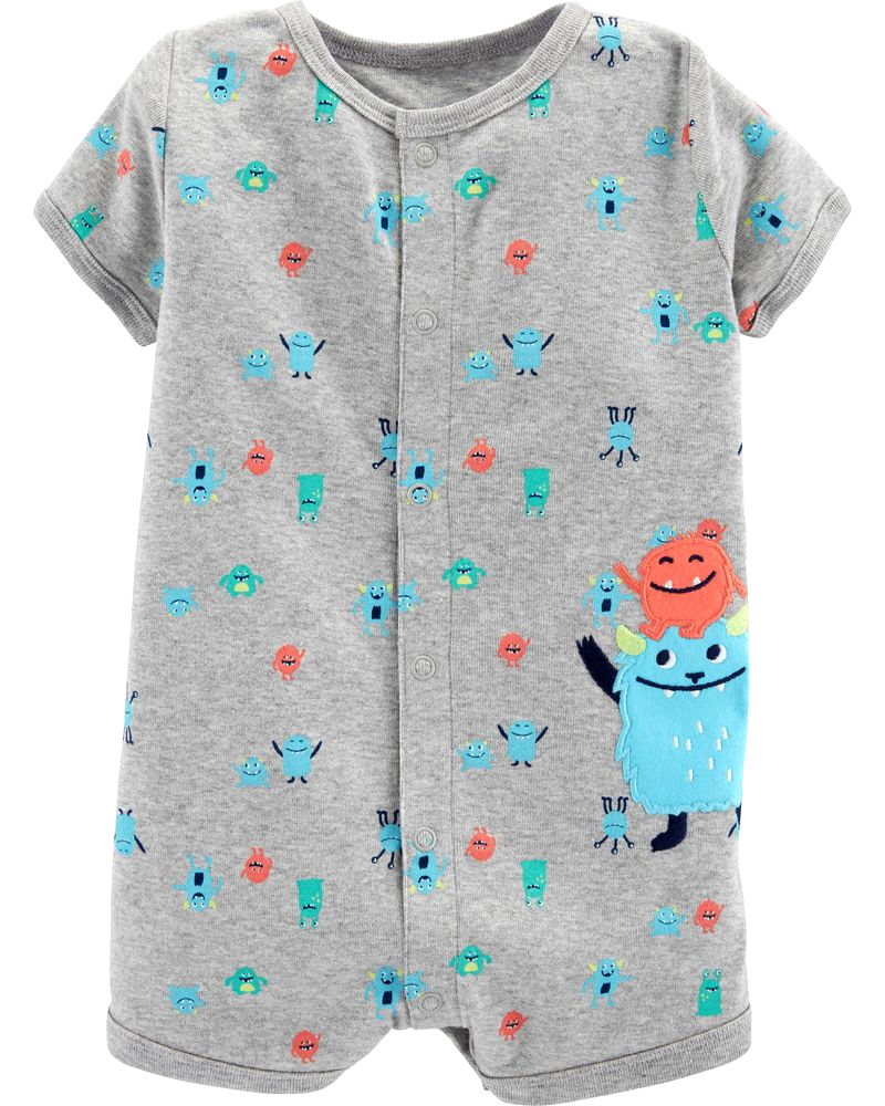 Romper áo liền quần cotton 16236010 Carter's