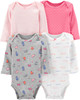 Set 4 bodysuit tay dài 1H356910 Carter's