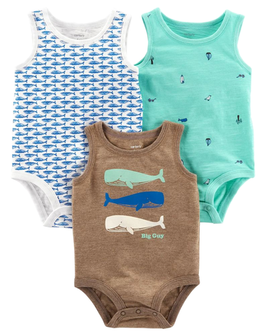 Set 3 bodysuit sát nách