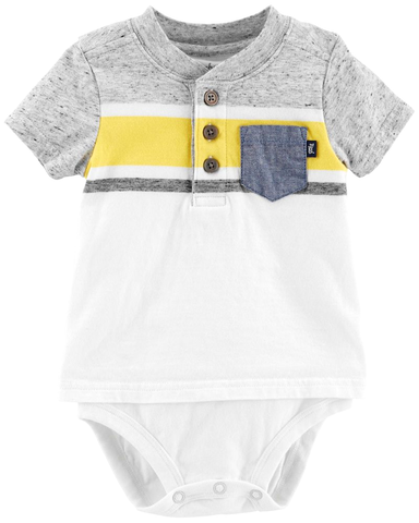 Bodysuit kiểu giả áo