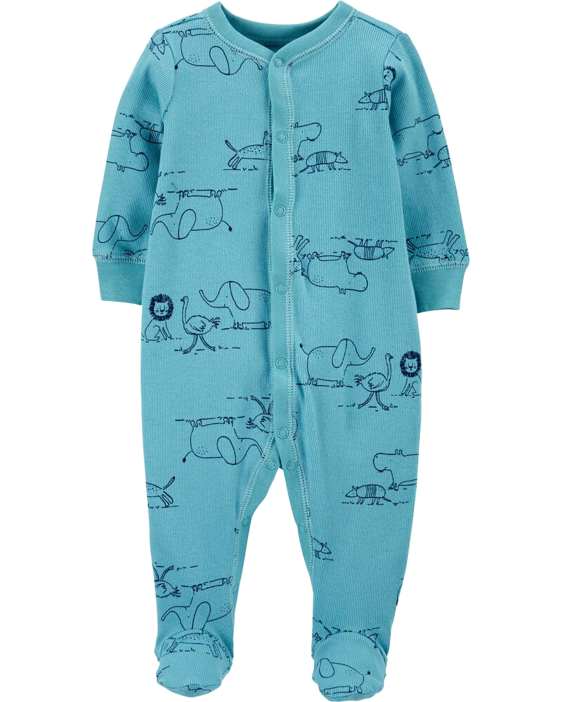 Sleepsuit cotton cài nút 1H710010 Carter's