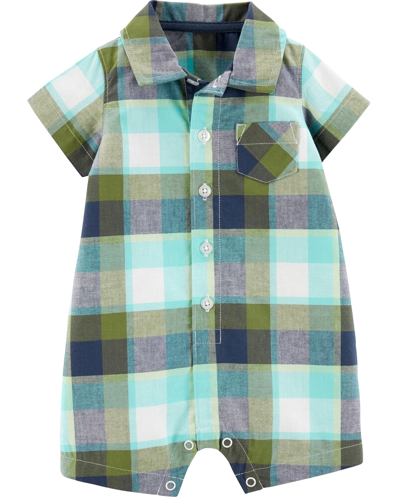 Romper áo liền quần sơ mi 16573910 Carter's