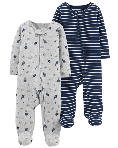 Set 2 bộ liền quần
